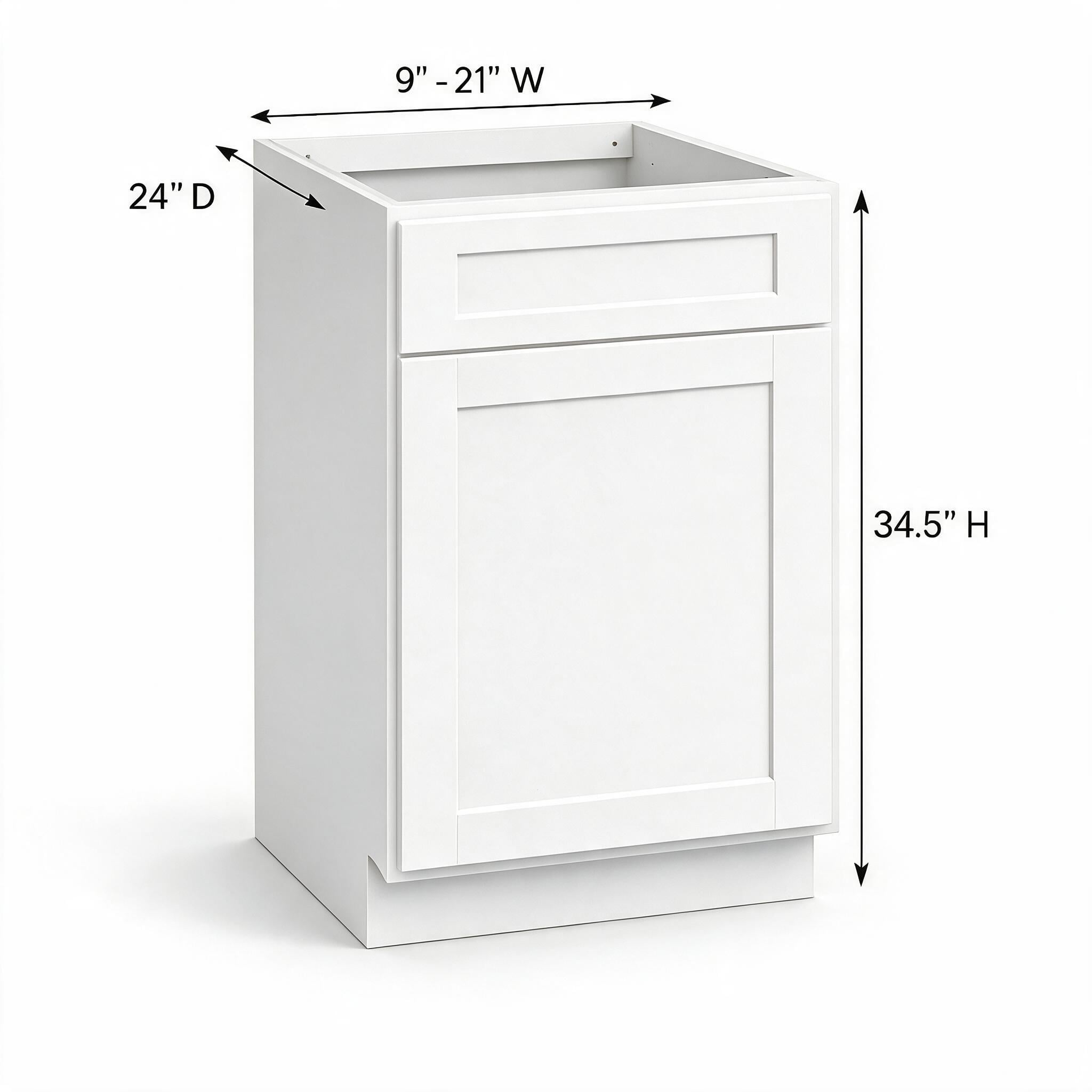 White Shaker-Base B15