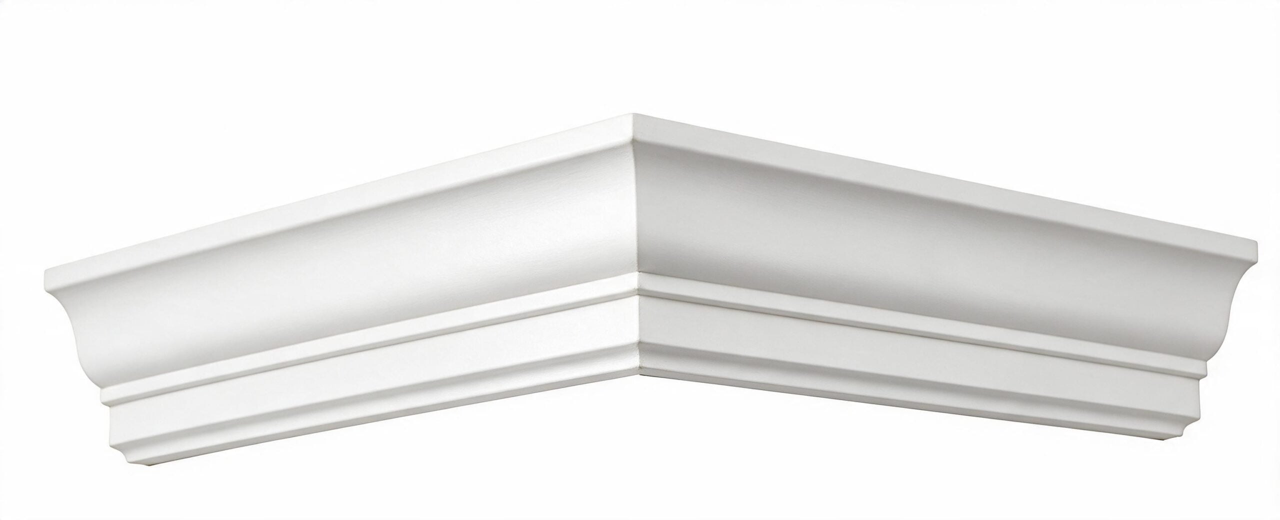 White Shaker - Crown Molding CM2 - 5/8