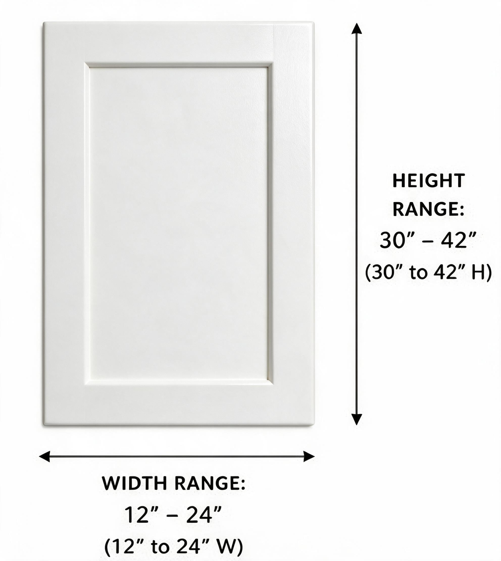 White Shaker - Door Panel DP1230