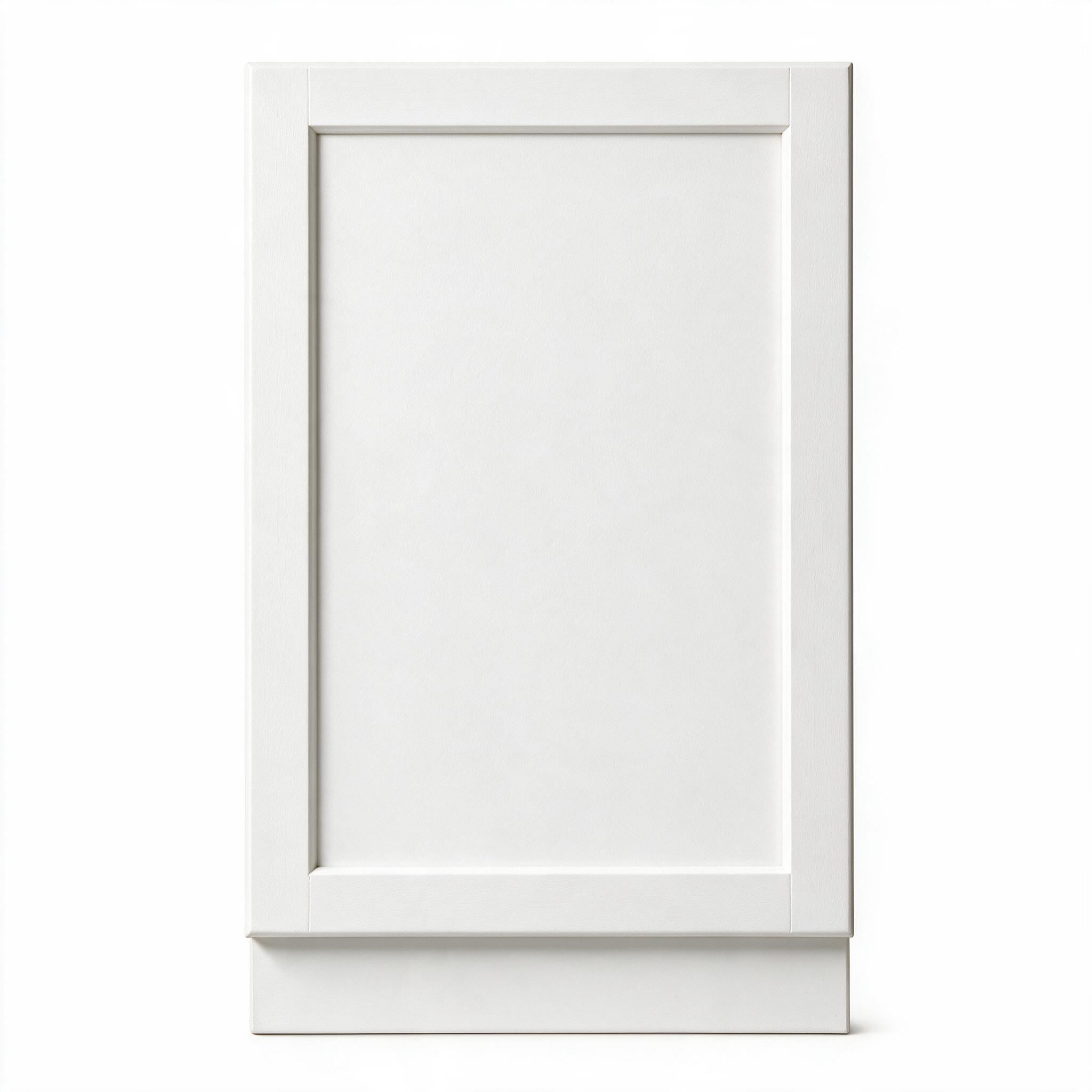 White Shaker - Dish Washer Panel DWP