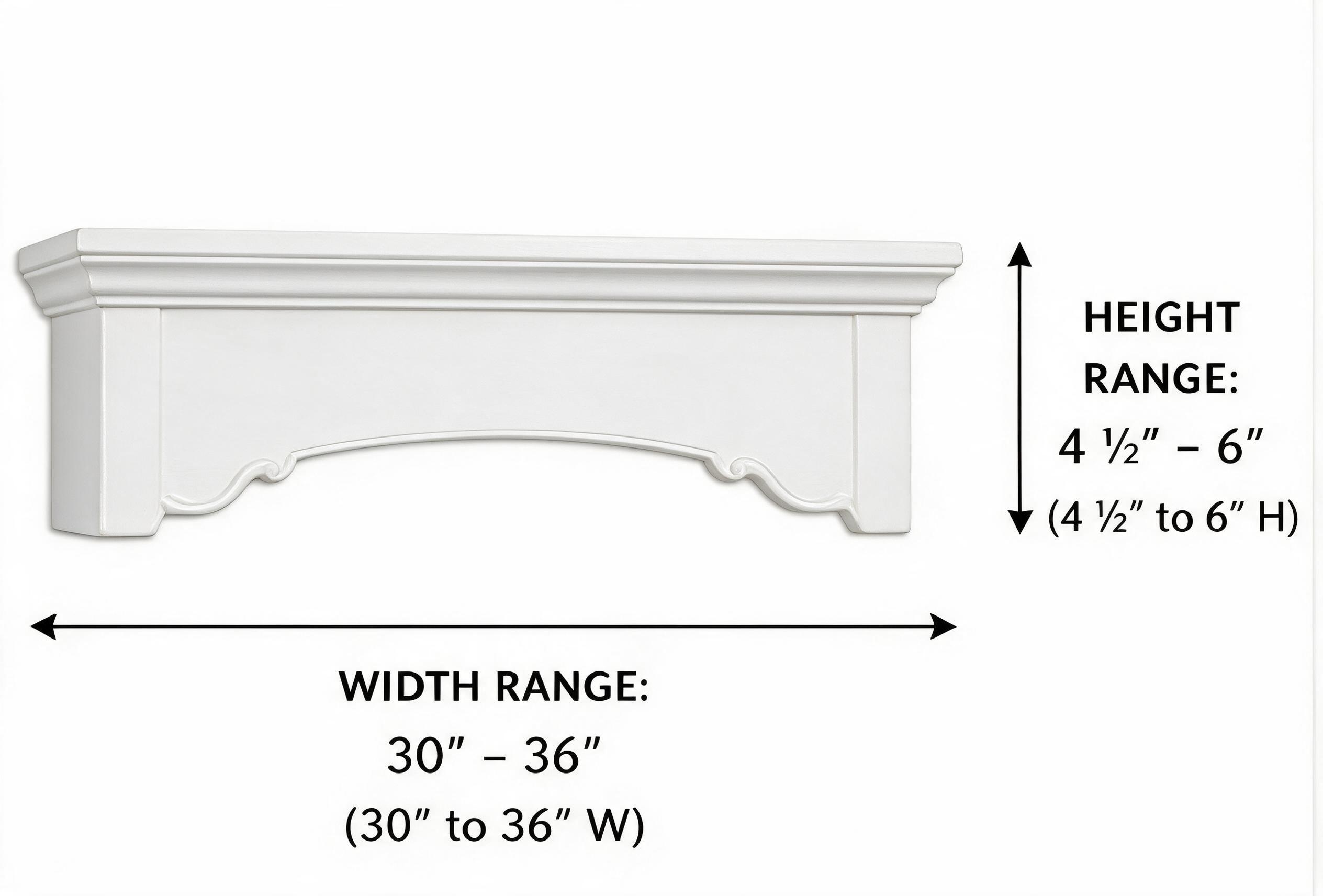 White Shaker - VALANCE 30