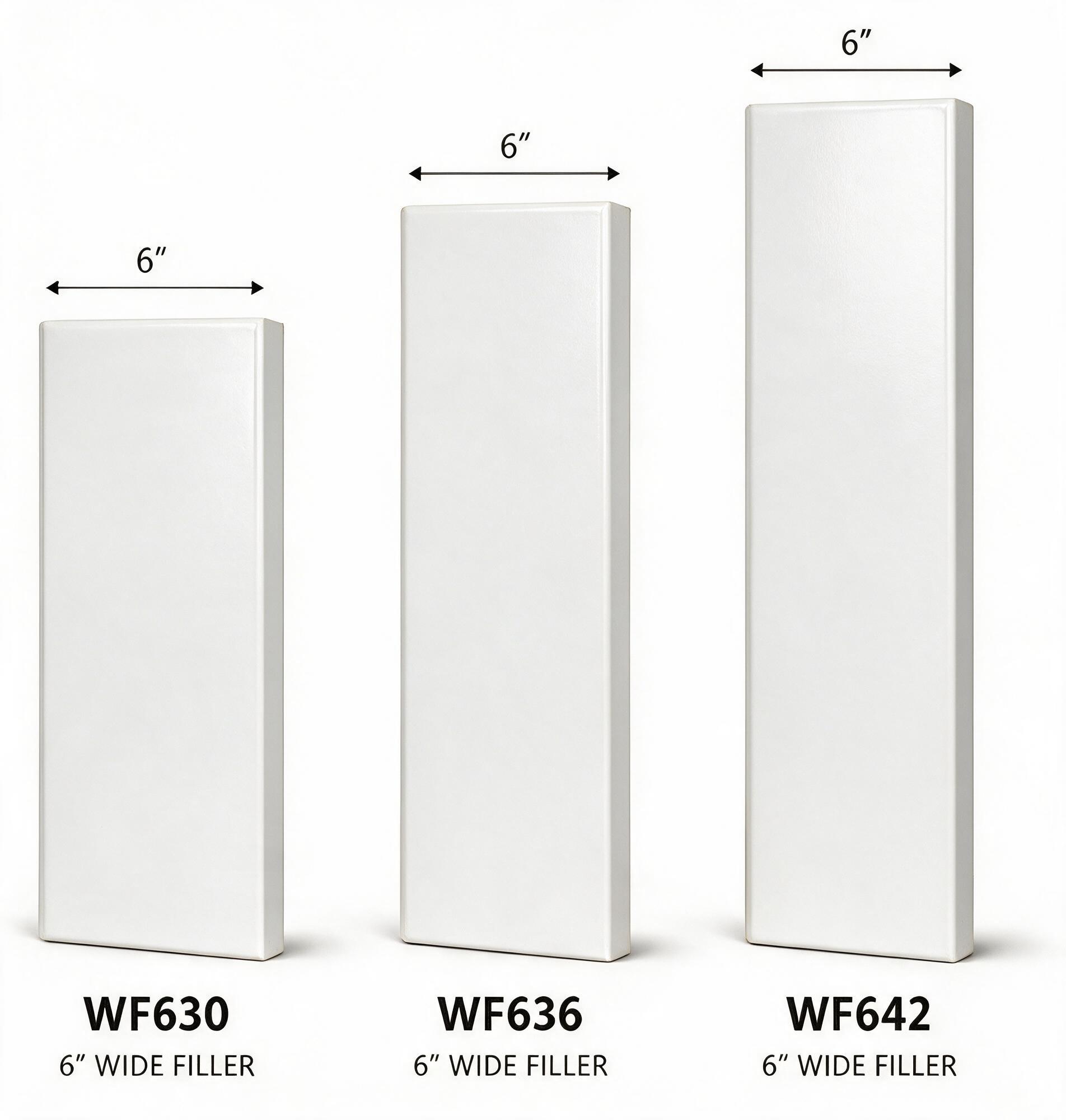 White Shaker - Wall Filler WF630