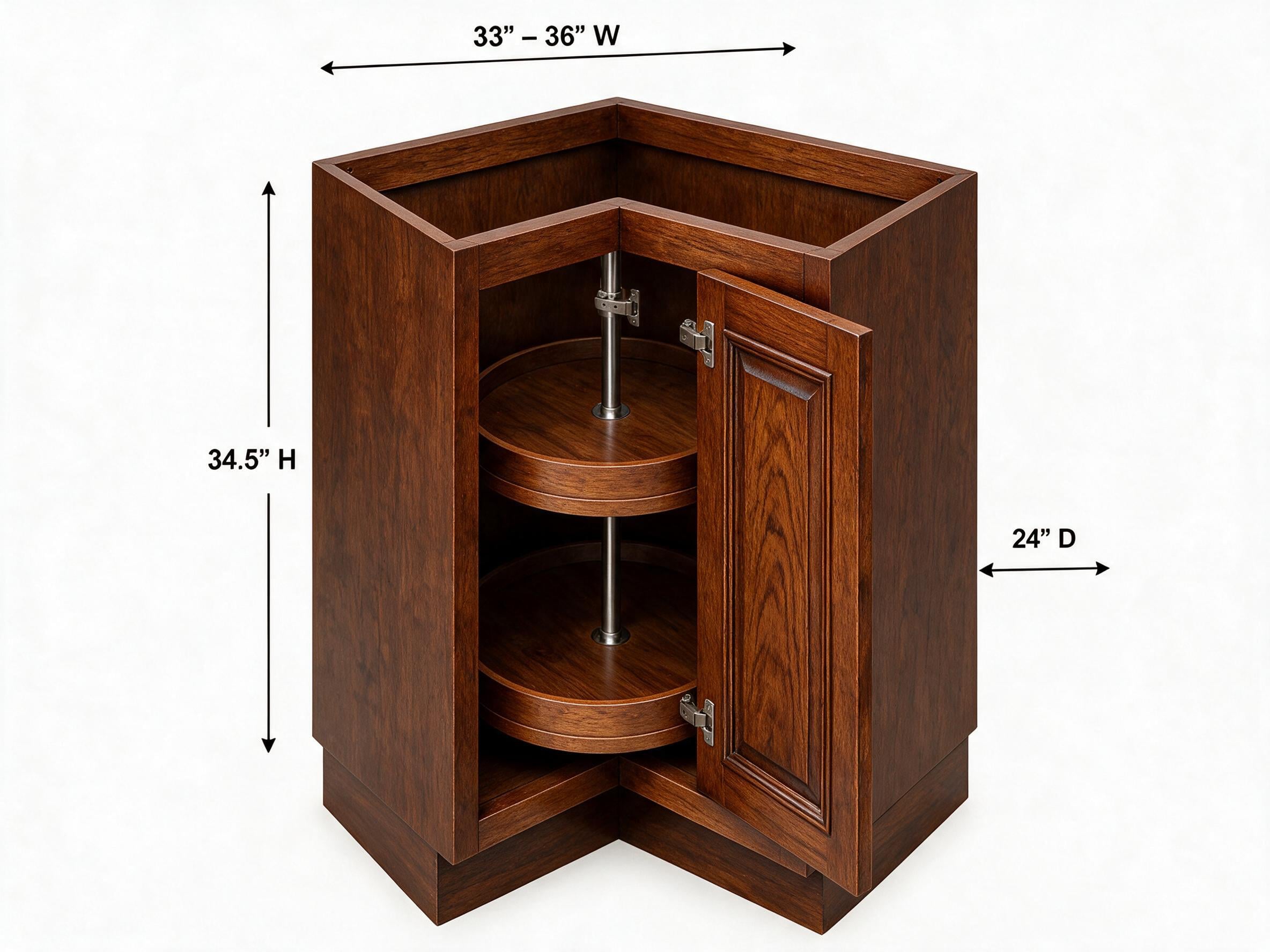 Dark Caramel - Lazy Susan BLS33