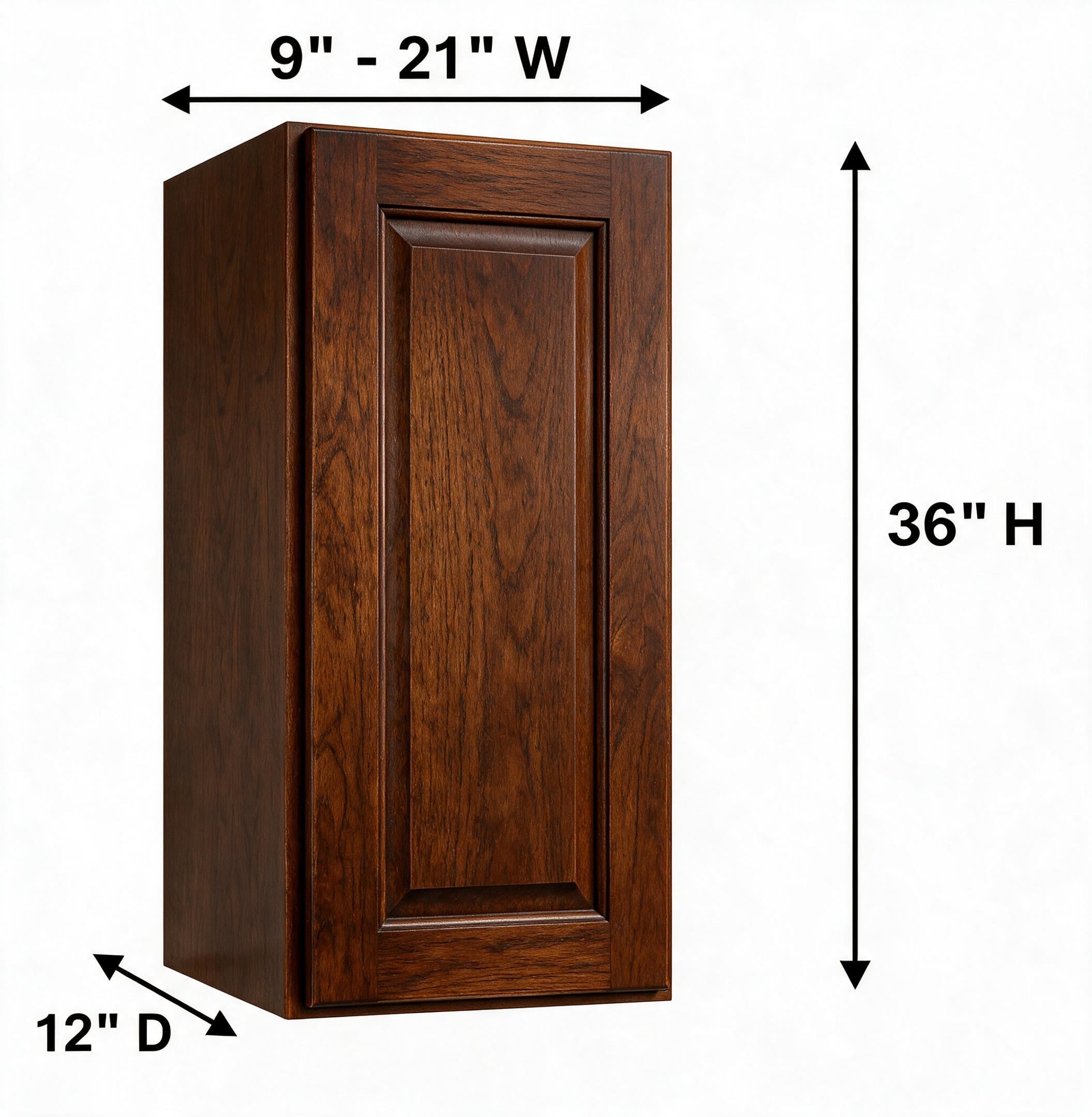 Dark Caramel - Wall (12"Depth) W0936