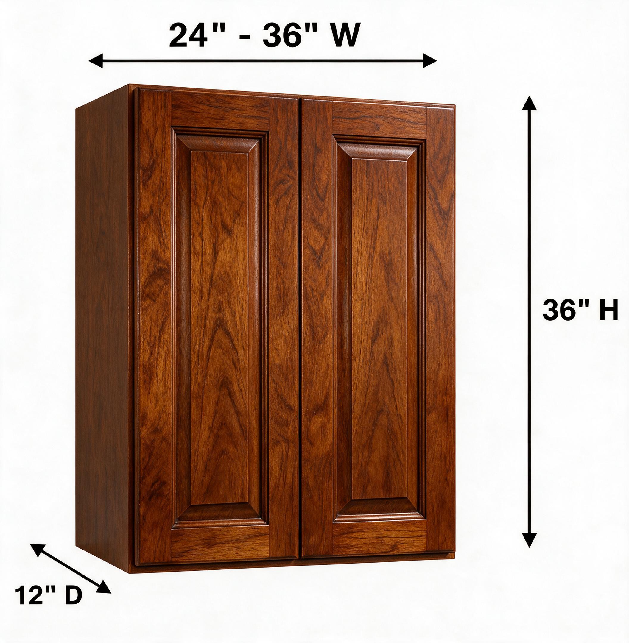 Dark Caramel - Wall (12"Depth) W3036