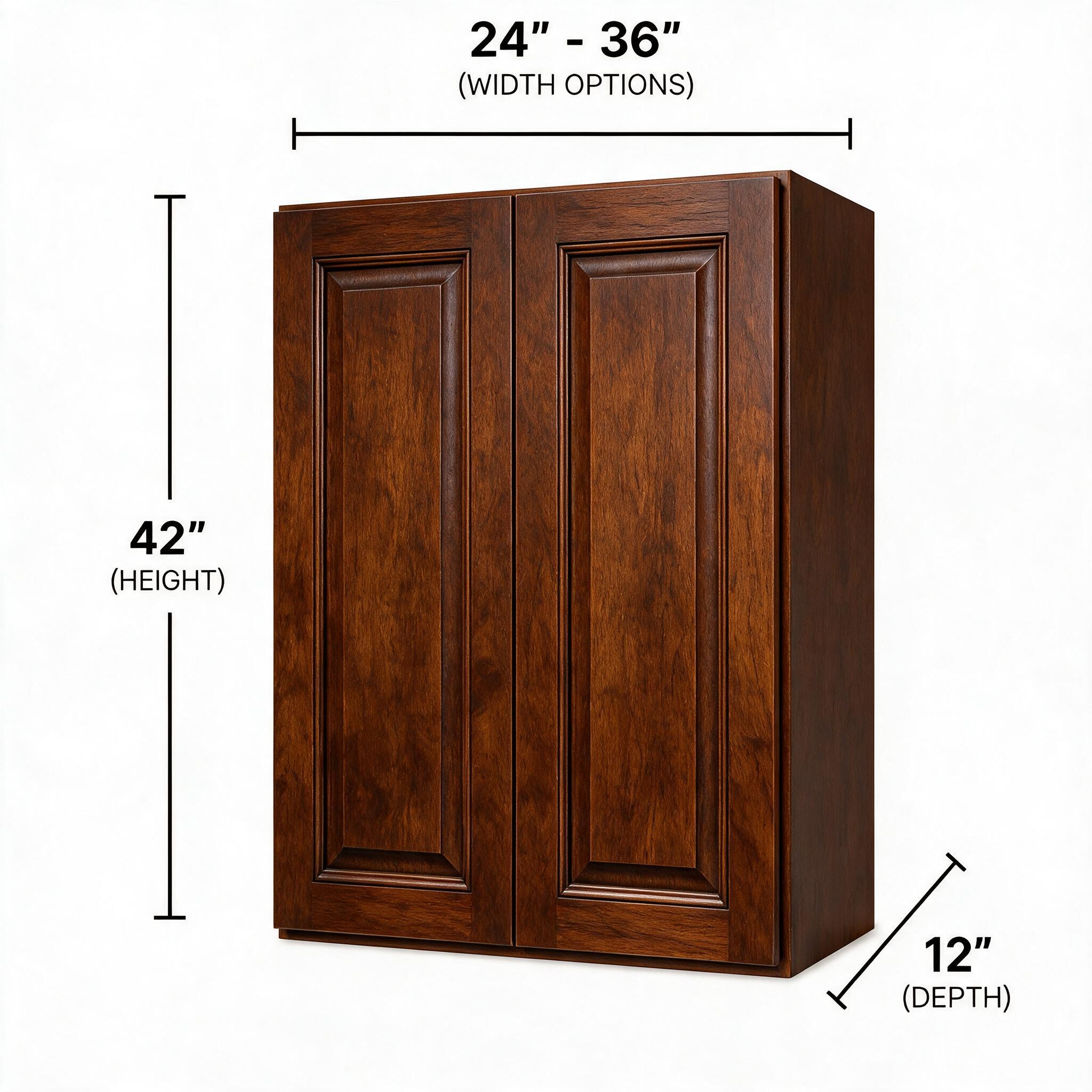 Dark Caramel - Wall (12"Depth) W3042