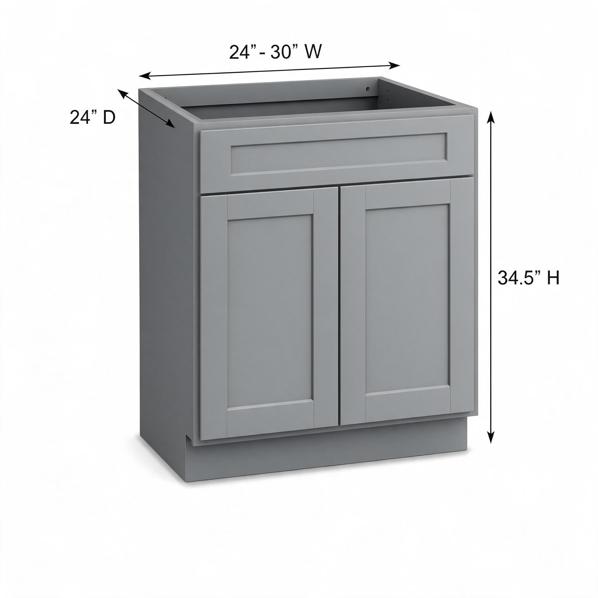 Gray Shaker - Base B24