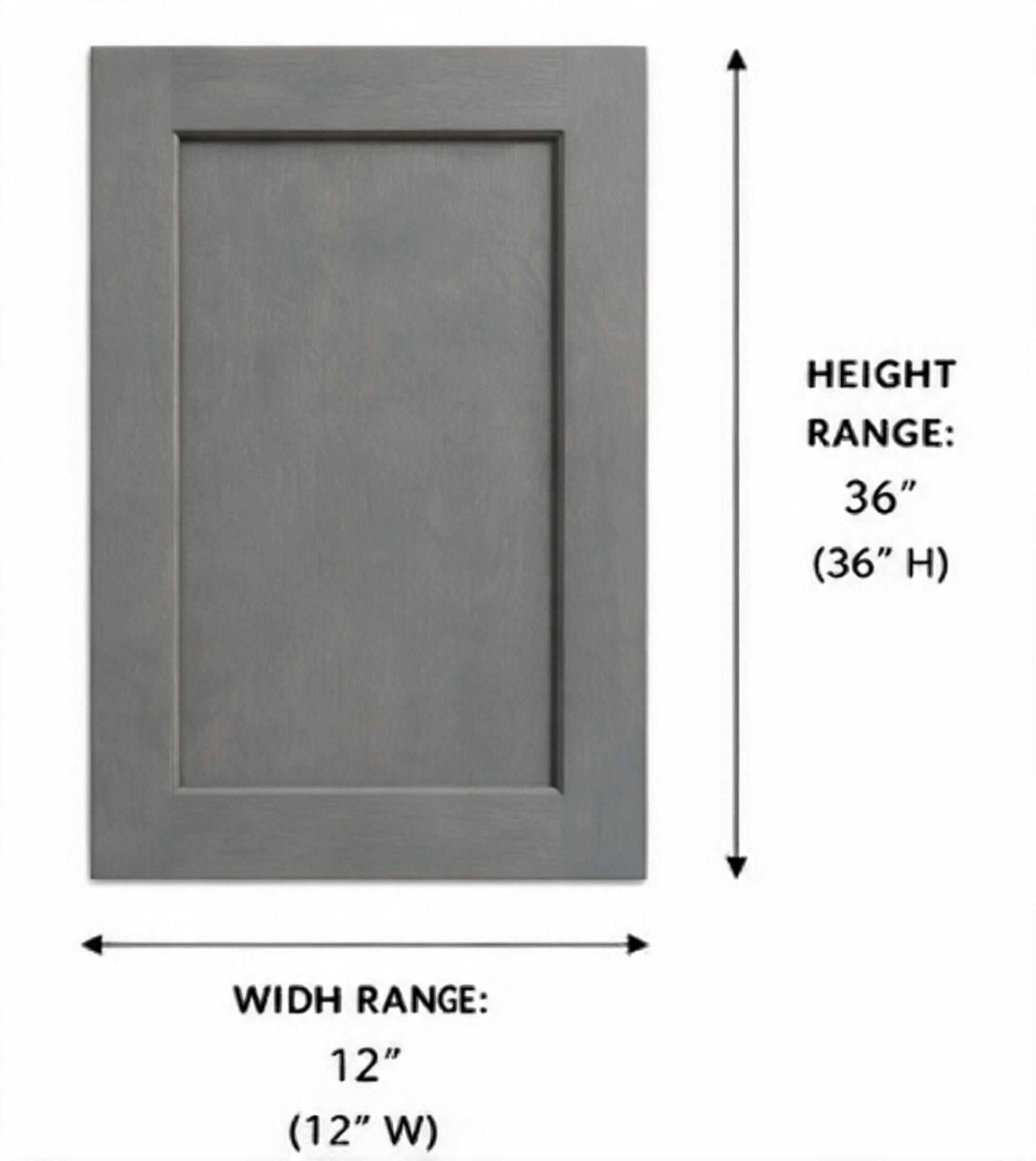 Gray Shaker - Door Panel DP1230