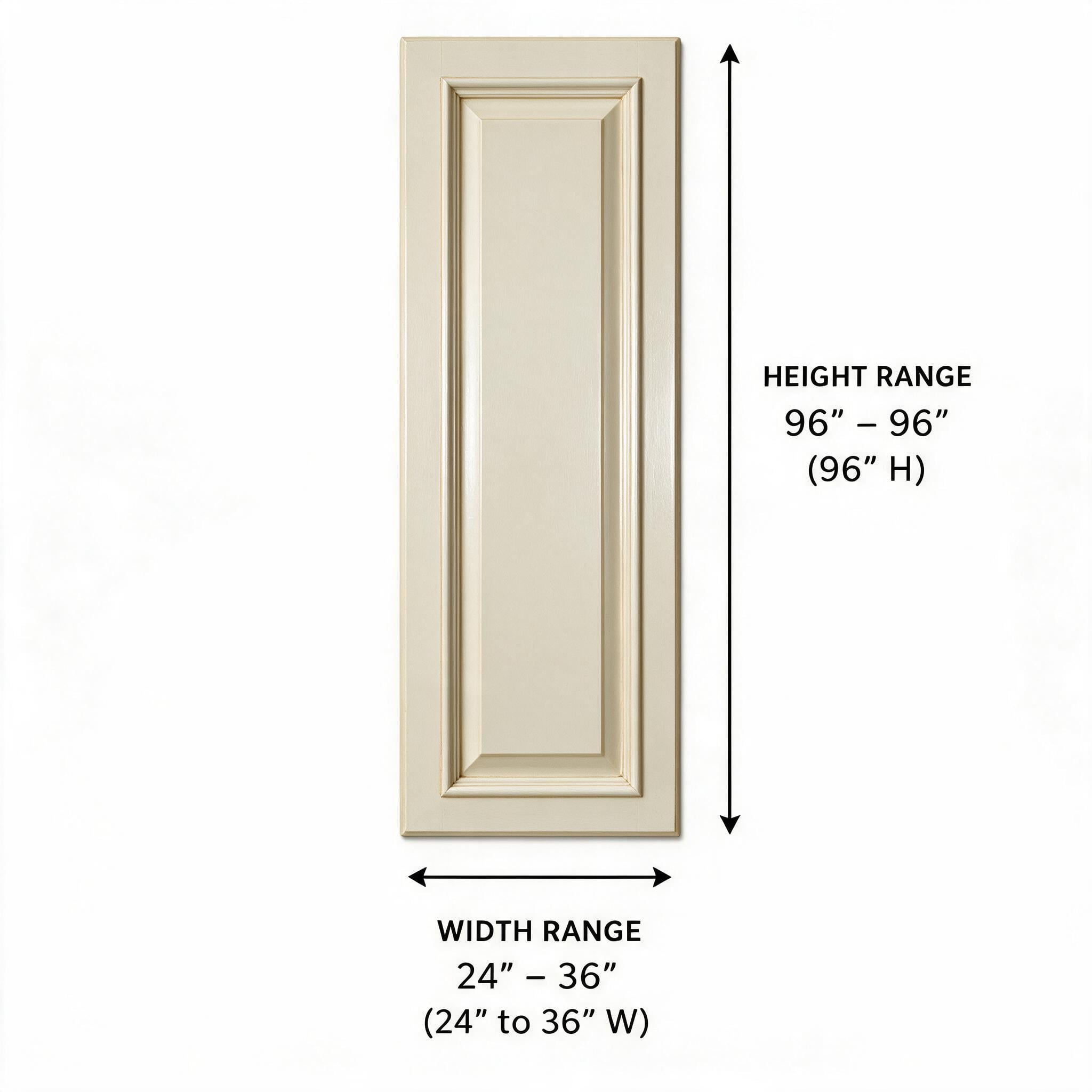 Antique White - Finish Panel FP3696H (DO NOT FORGET OCM8)