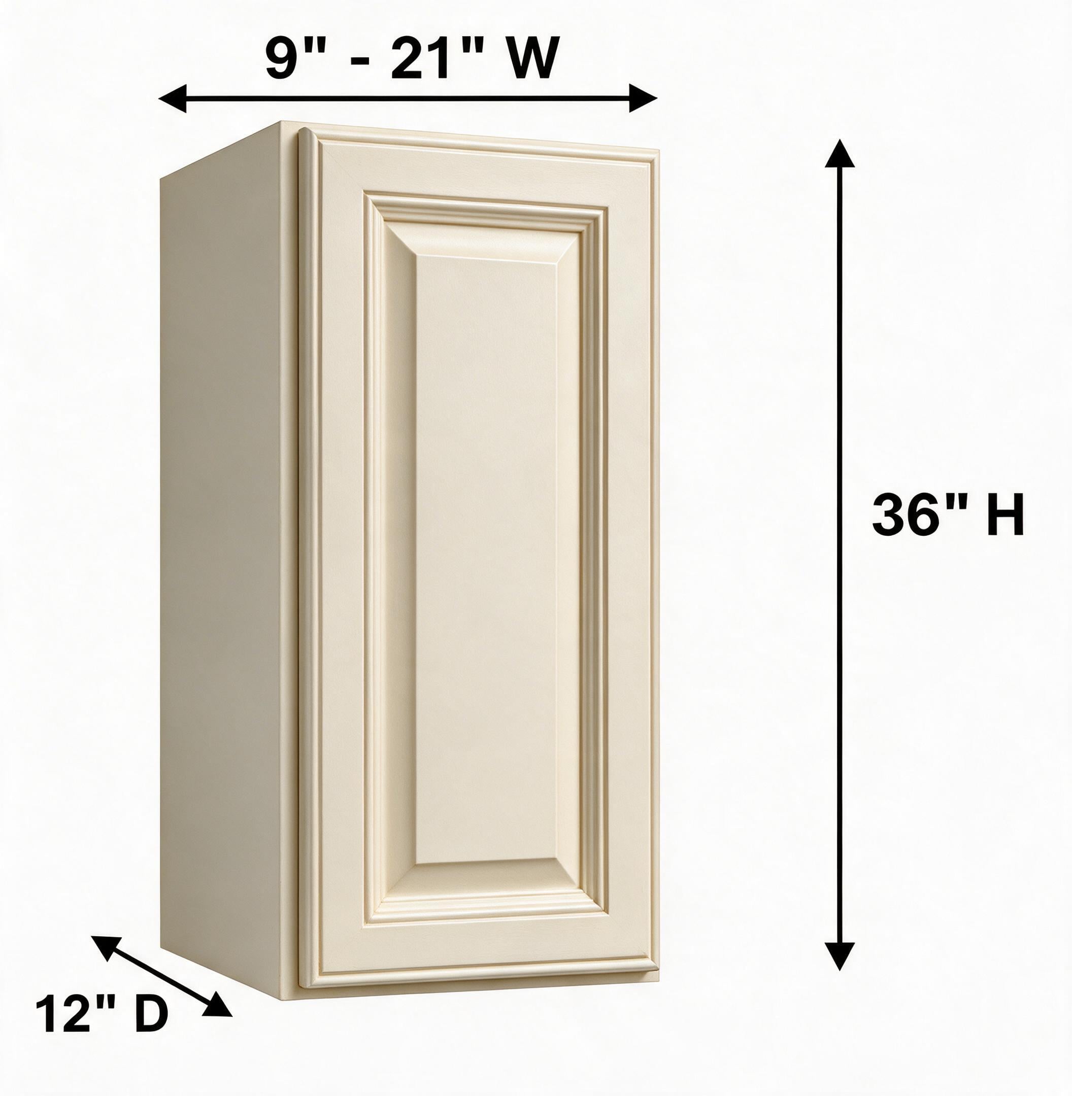 Antique White - Wall (12"Depth) W0936
