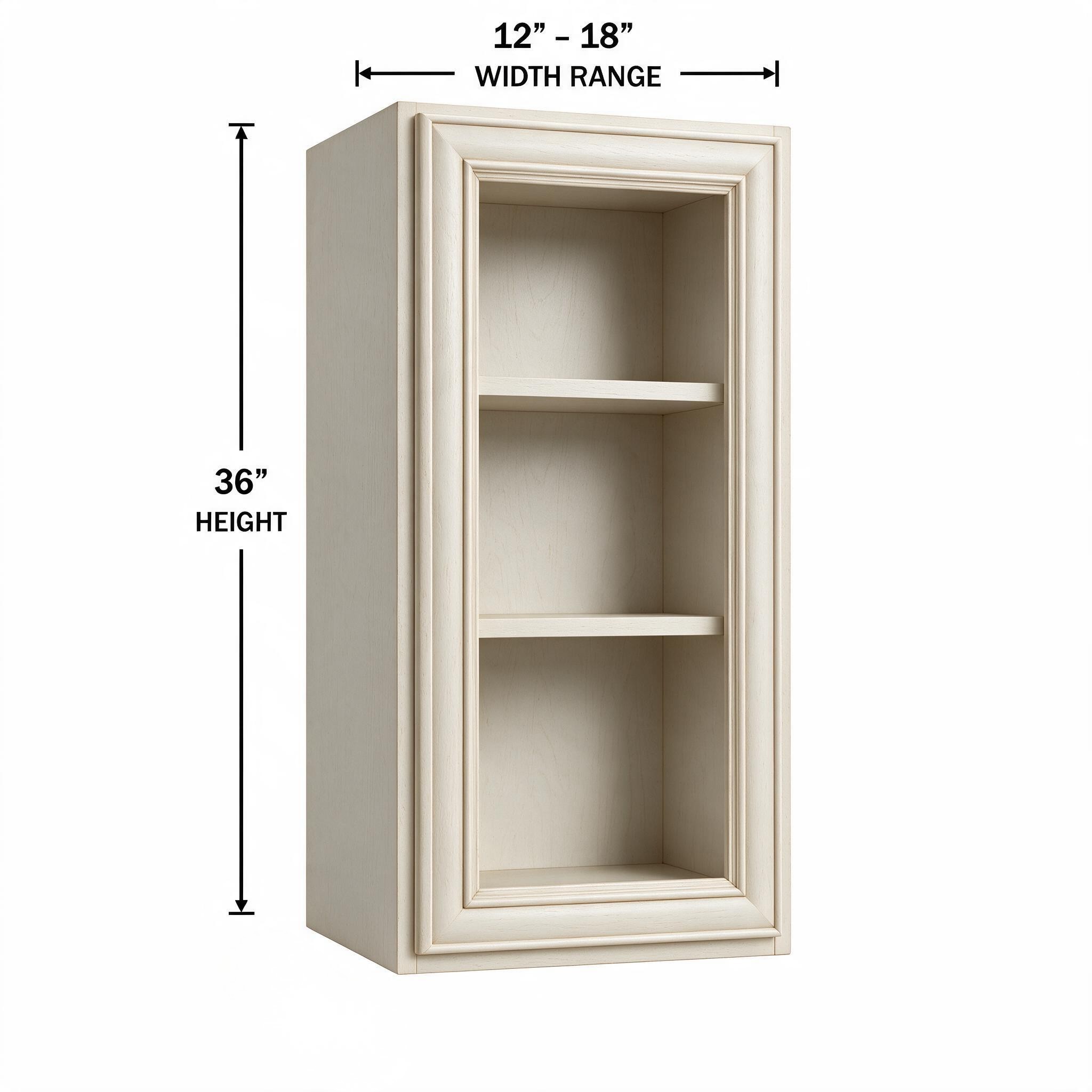 Antique White - Wall Glass WG1236