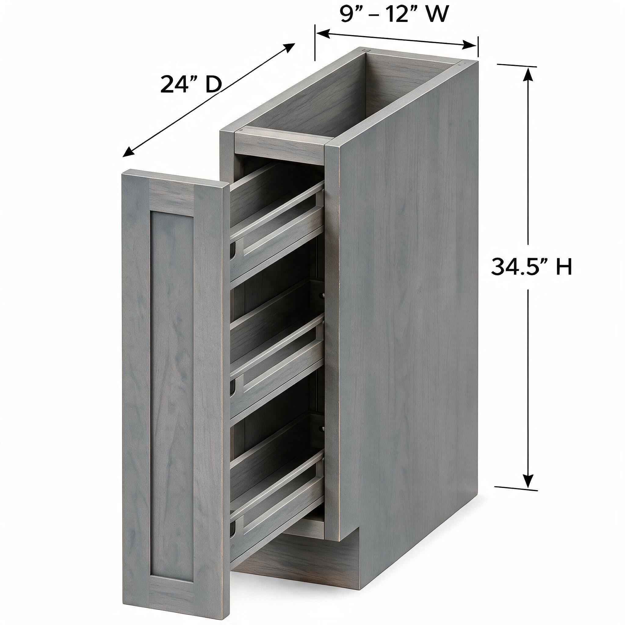 Smoky Gray - Base Spice Rack BSR09