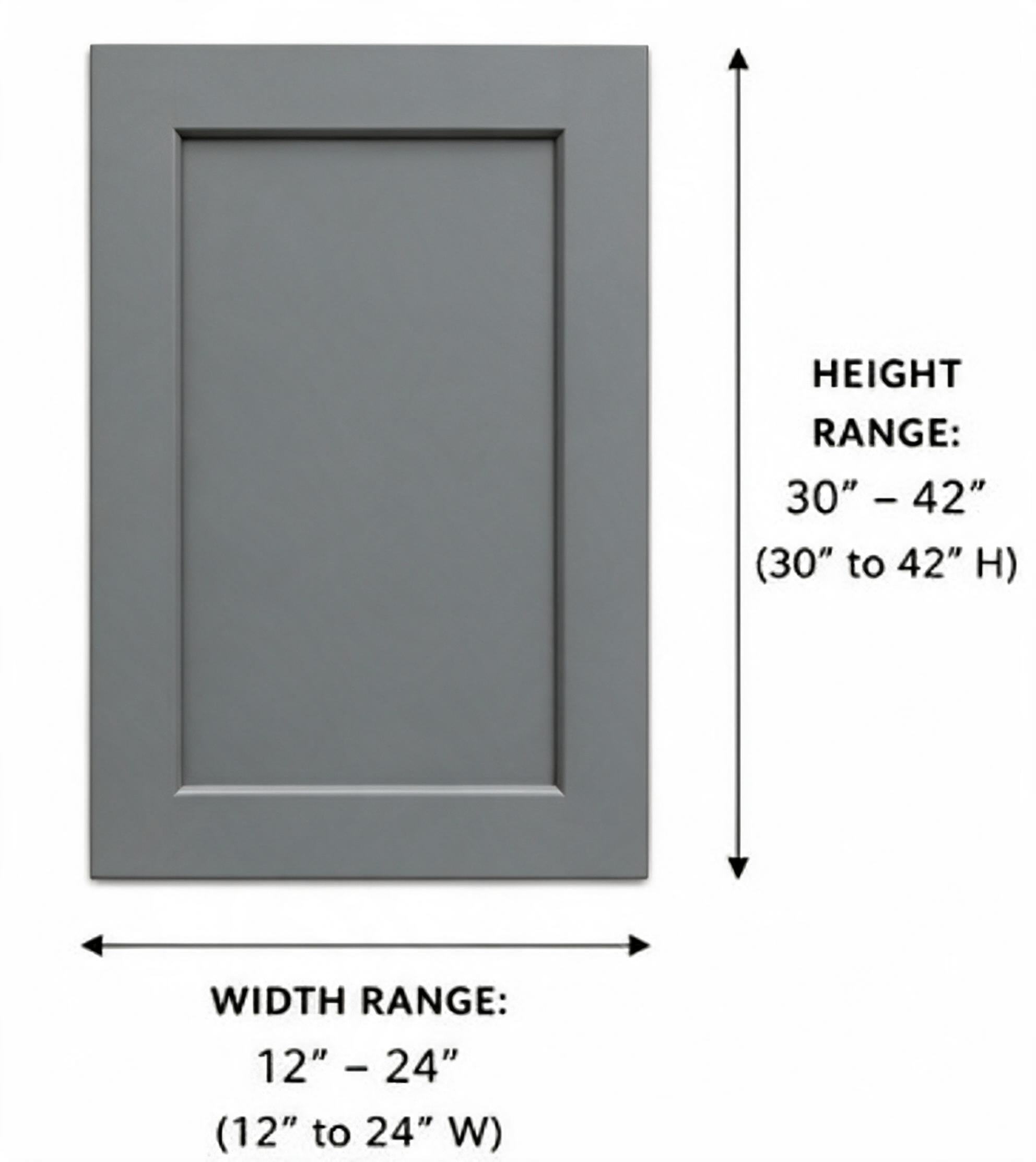 Smoky Gray - Door Panel DP1236