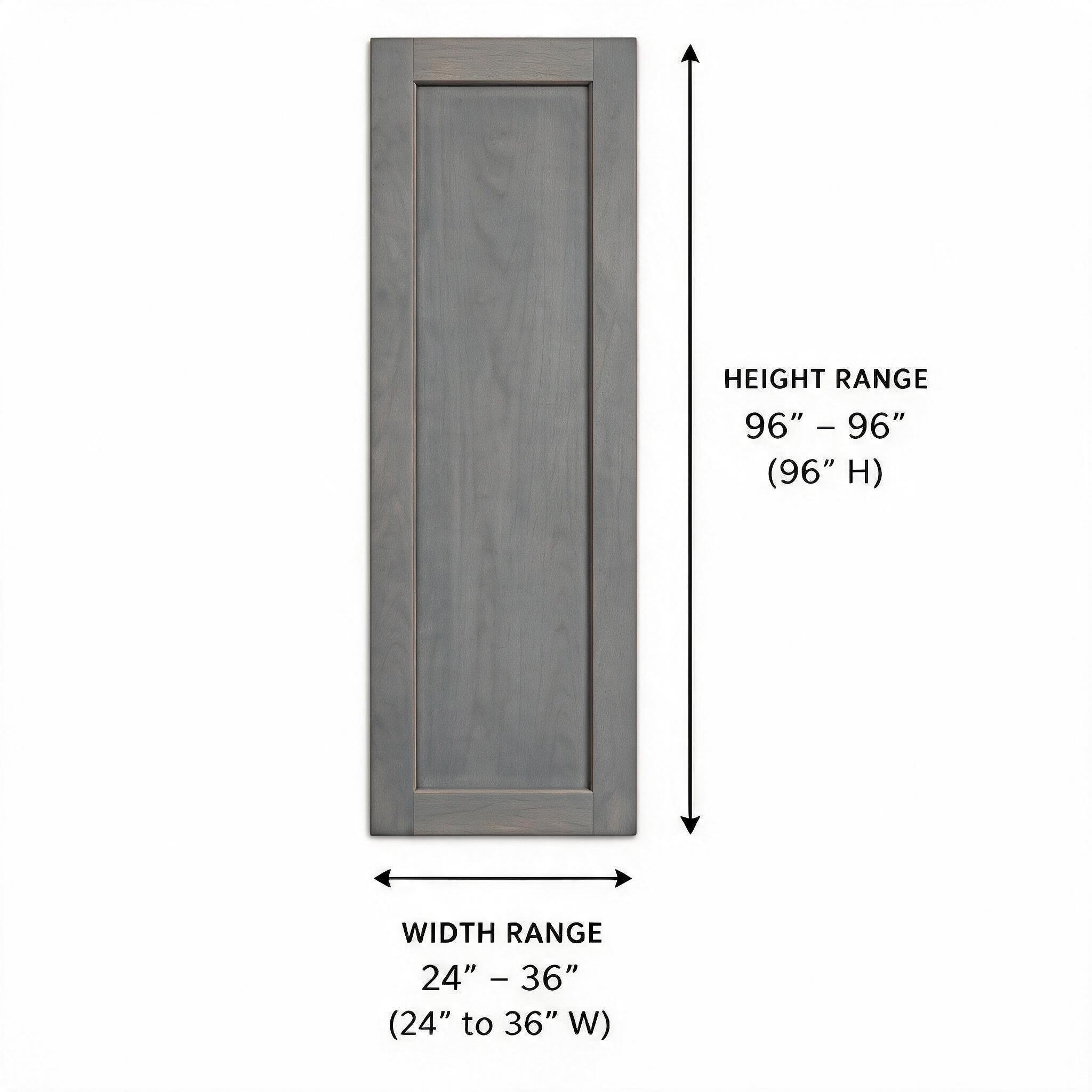 Smoky Gray - Finish Panel FP3696H (DO NOT FORGET OCM8)