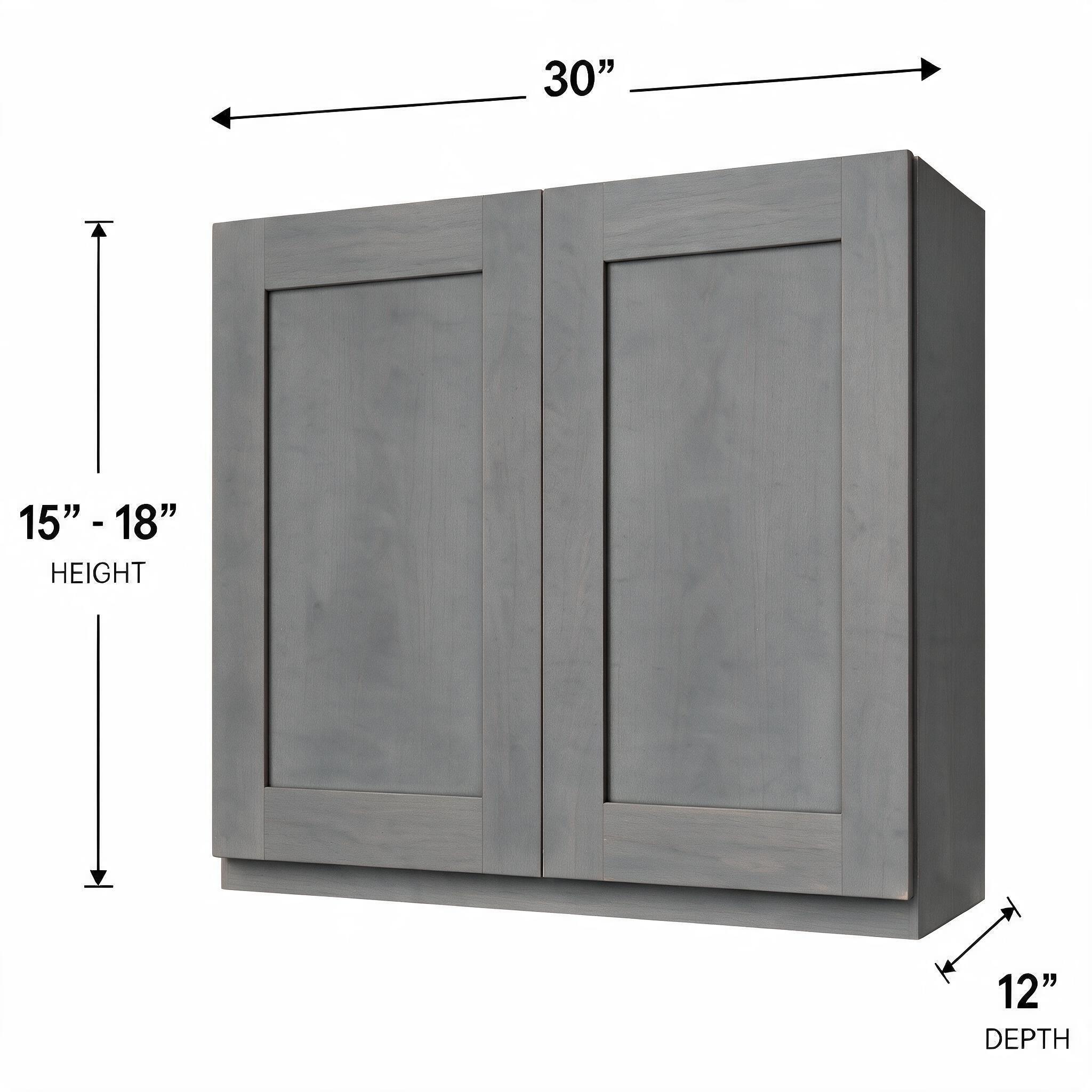 Smoky Gray - Wall Bridge (12"Depth) W3015