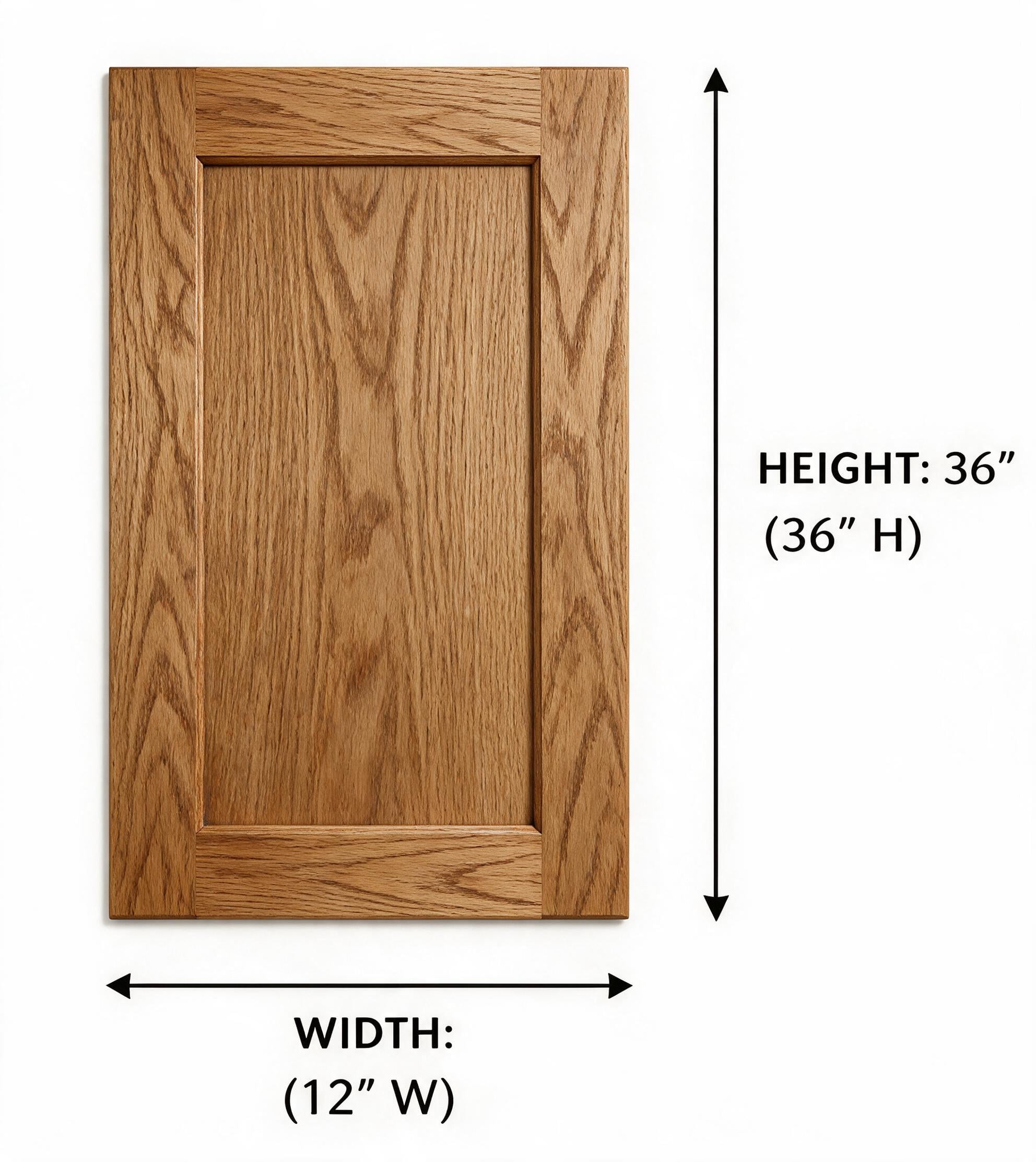 White Oak - Door Panel DP1236